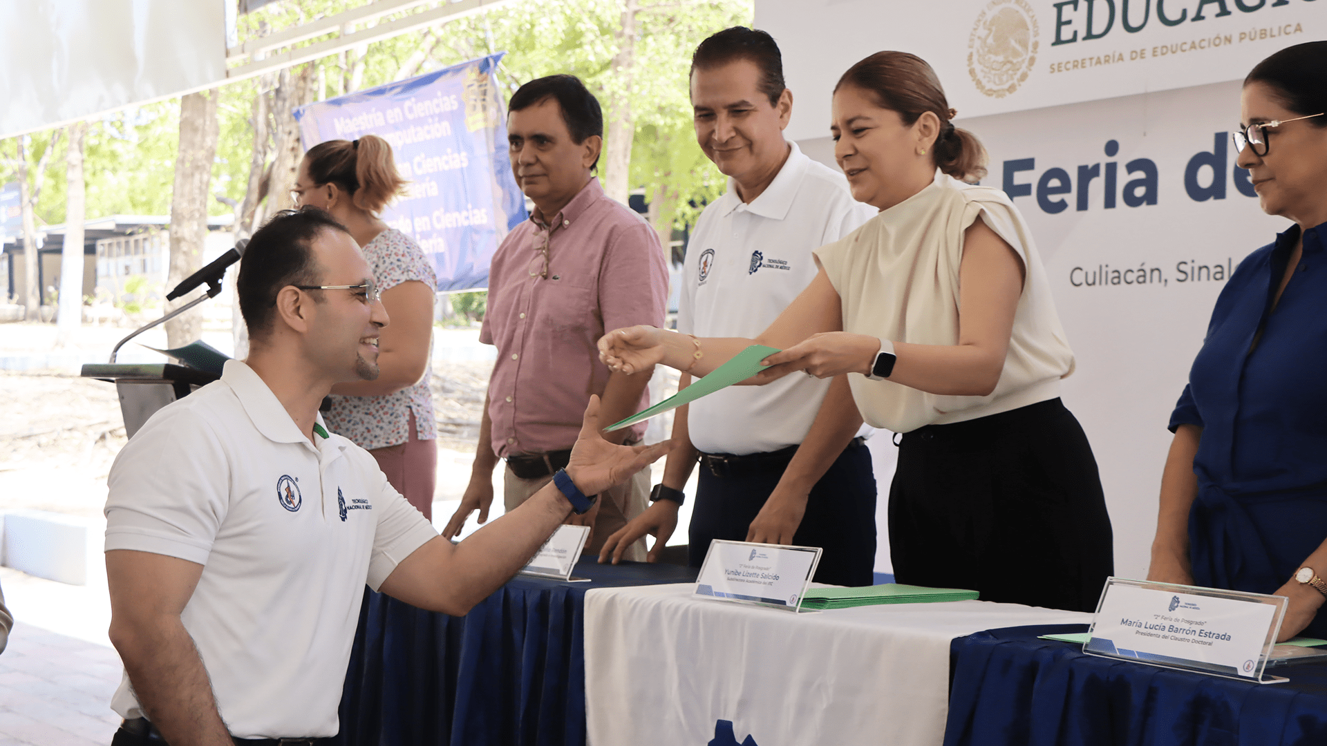 Se realiza ceremonia de clausura de la 2ª Feria de Posgrado