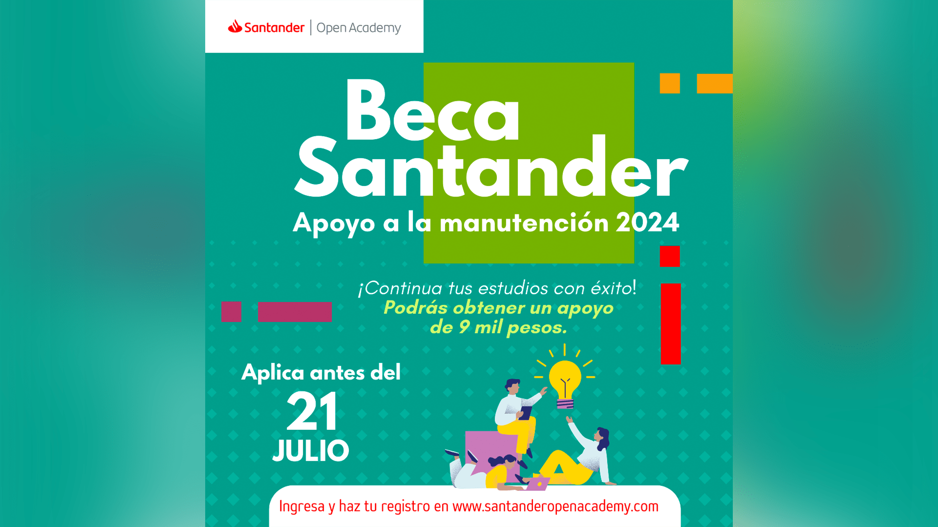 Programa Becas Santander Apoyo a la Manutención 2024