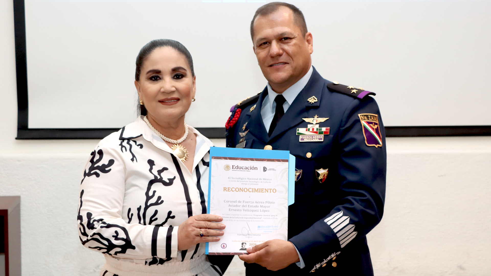 Se imparte conferencia sobre la Cultura de Seguridad Nacional en el ITC