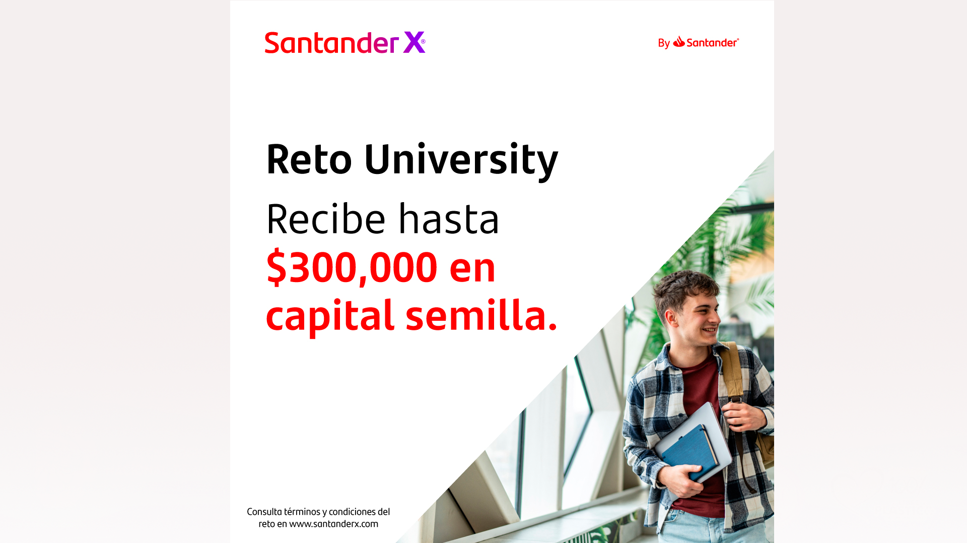 Participa en la Convocatoria: Santander X Challenge | Reto University 2026