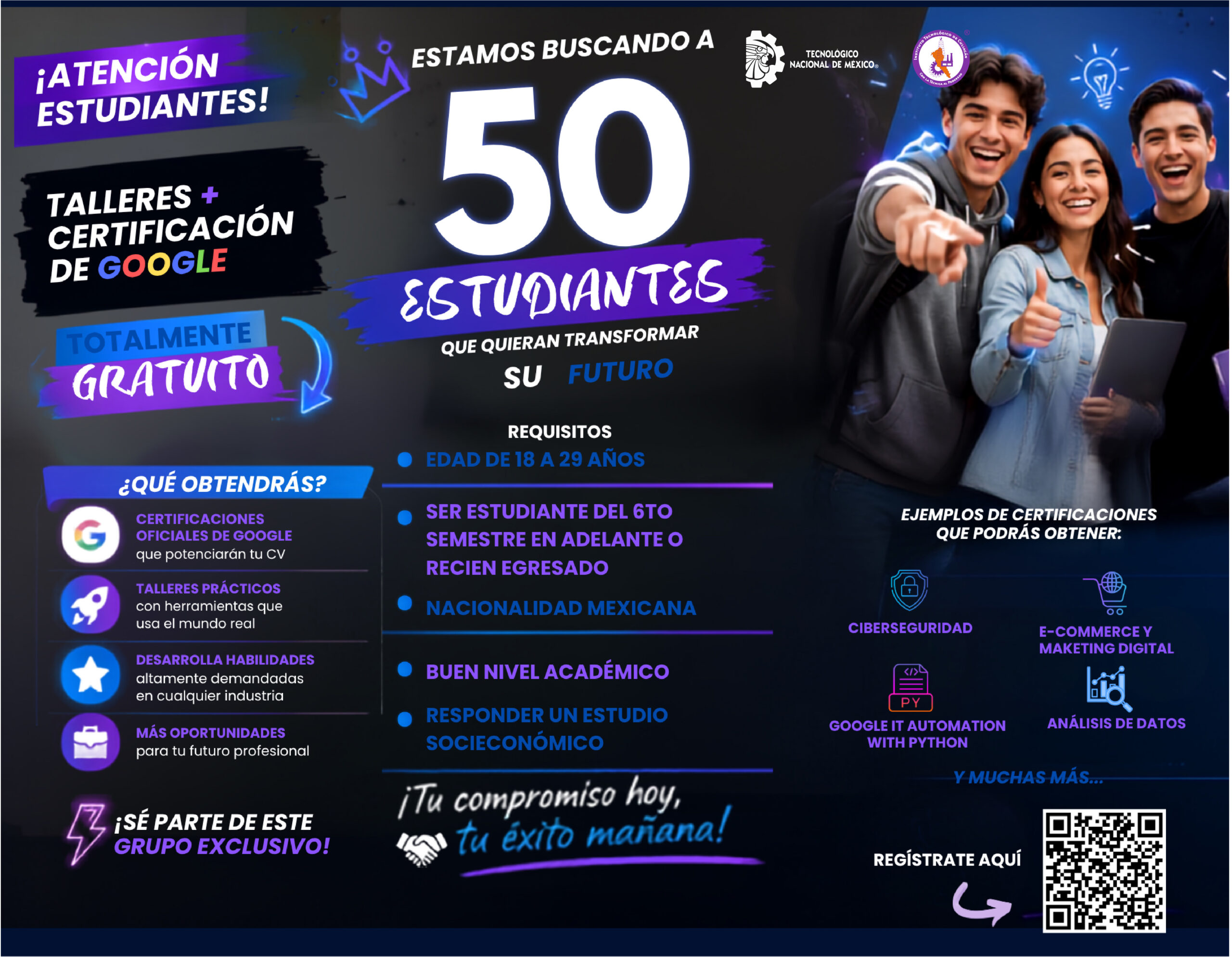 ¡Potencia tu futuro profesional con Google!